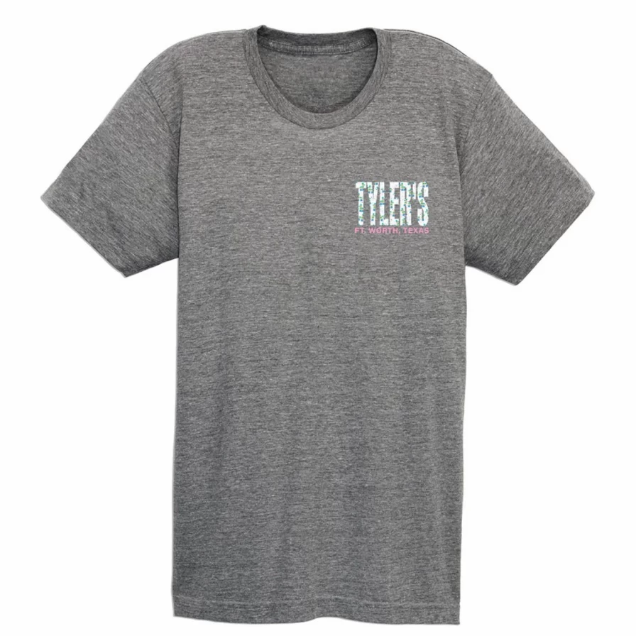 Tyler's Pinata Graphic Tee in Grey | Fun & Unique Design | Ft. Worth Inspired