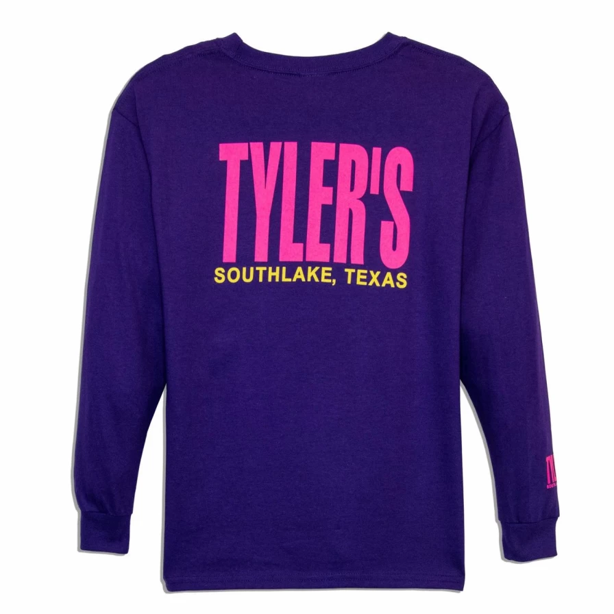 Kids' Purple and Pink Long Sleeve T-Shirt by Tyler's Southlake Collection