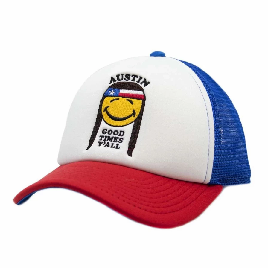 Kids' Braided Trucker Hat - Fun & Stylish Good Times Design for Boys & Girls