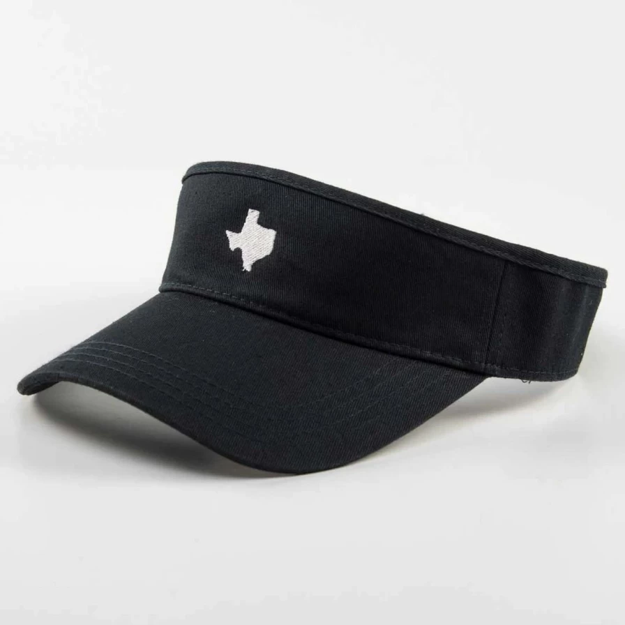 "Texas State Themed Visor - Adjustable Sun Hat for Men & Women"