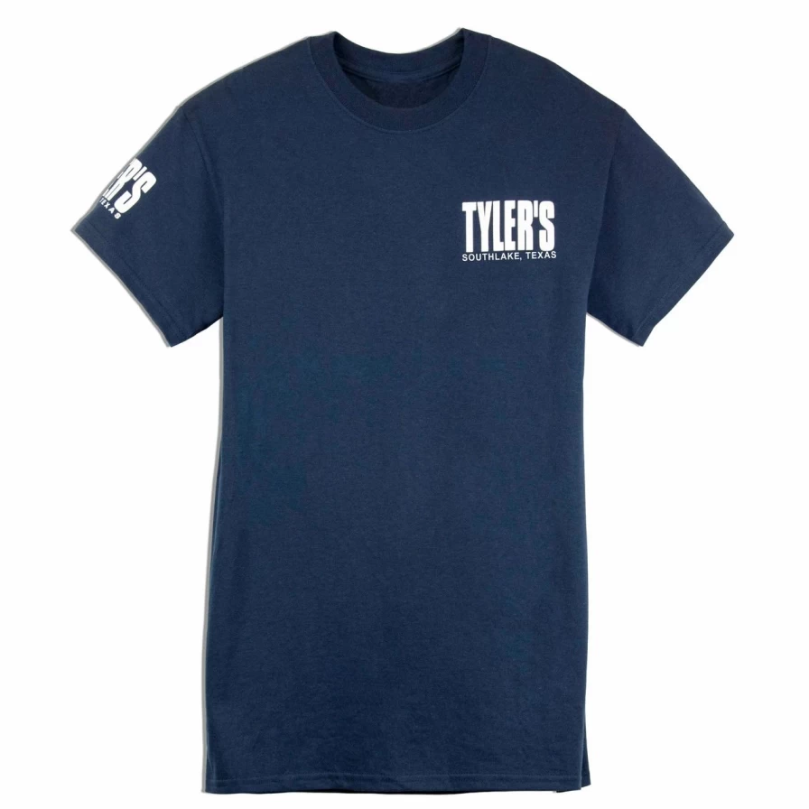 "Navy and White Striped Men's T-Shirt - Classic Casual Tee for Everyday Wear"