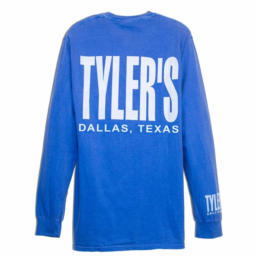 Men's Comfort Color Long Sleeve Pocket T-Shirt - Relaxed Fit Casual Style