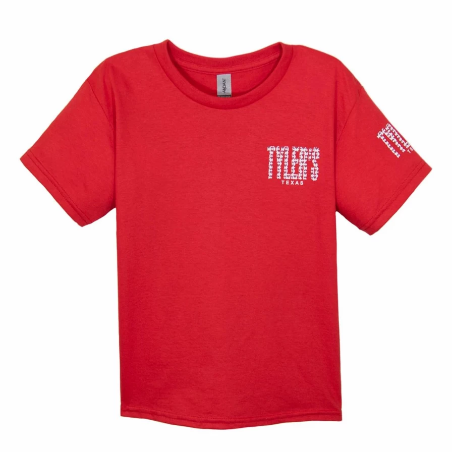 Kids' Valentine's Day Smiley Hearts Graphic Tee - Tyler's Fun Holiday Shirt for Boys & Girls