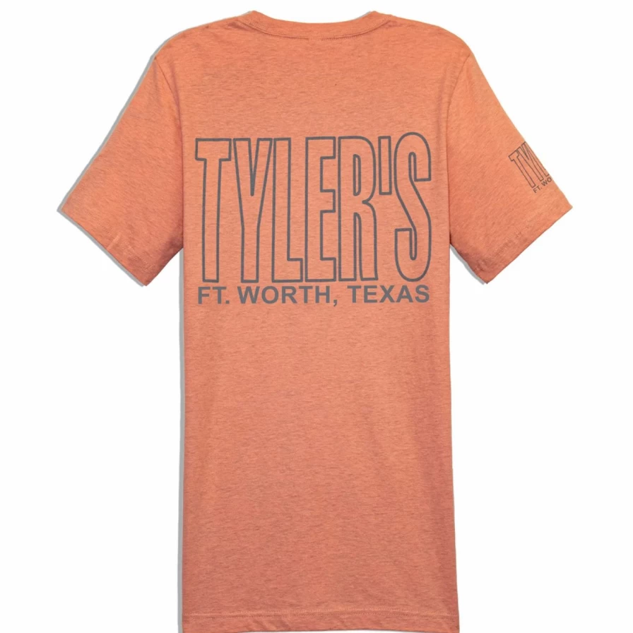 "Tyler's Prism Sunset Cool Grey Outline T-Shirt | Stylish Graphic Tee for Men & Women"