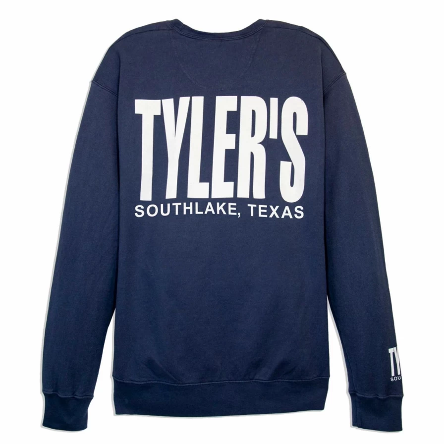 Navy Blue Comfort Wash Sweatshirt - Soft Casual Pullover for Men and Women