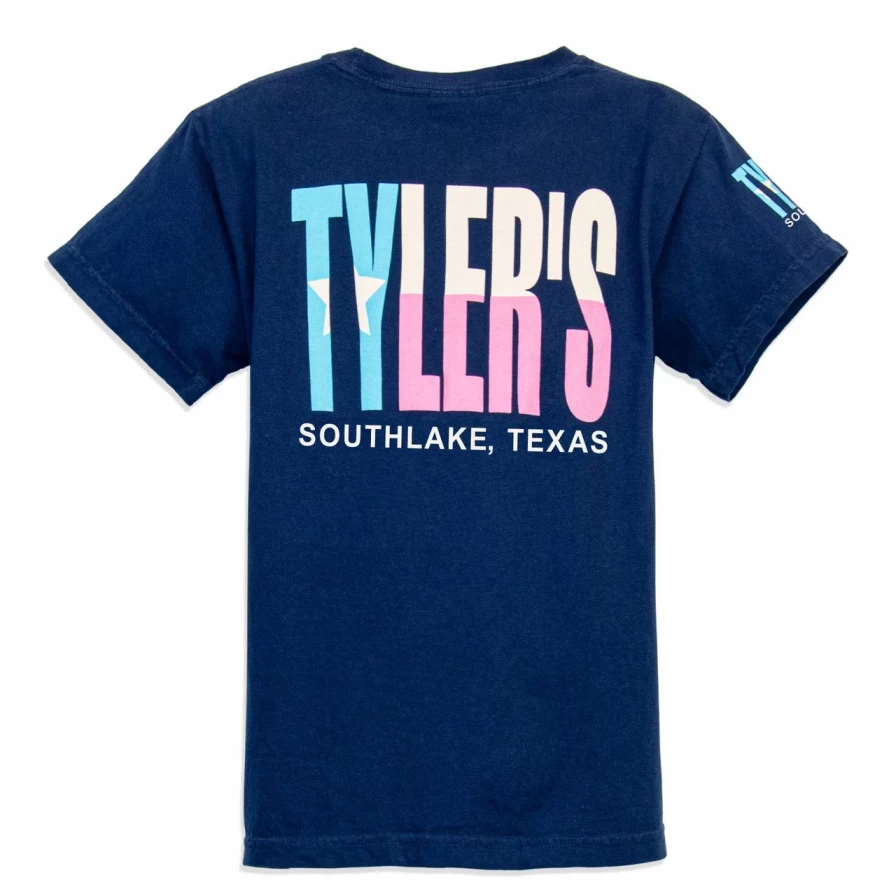 "Pastel Texas Flag Comfort Color T-Shirt for Kids - Soft & Stylish Tee"