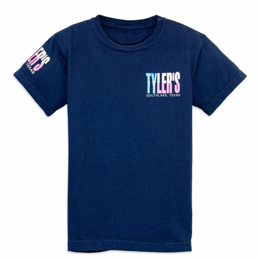 "Pastel Texas Flag Comfort Color T-Shirt for Kids - Soft & Stylish Tee"