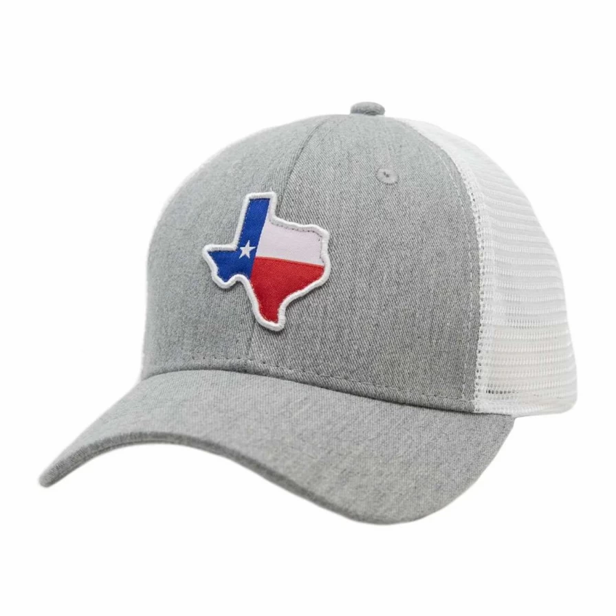 "Kids' Texas Flag Trucker Hat with Texas Outline - Adjustable Stylish Cap for Boys and Girls"