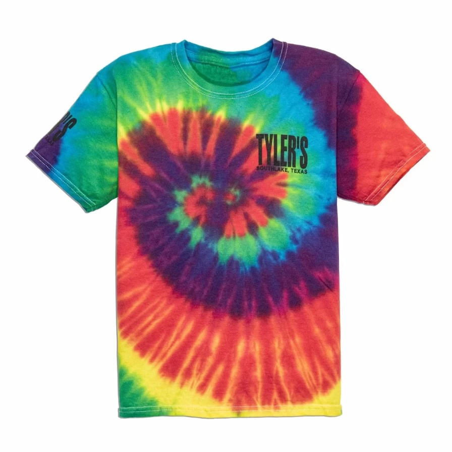 "Kids' Tie-Dye T-Shirt - Colorful Tyler's Style Tee for Boys & Girls"