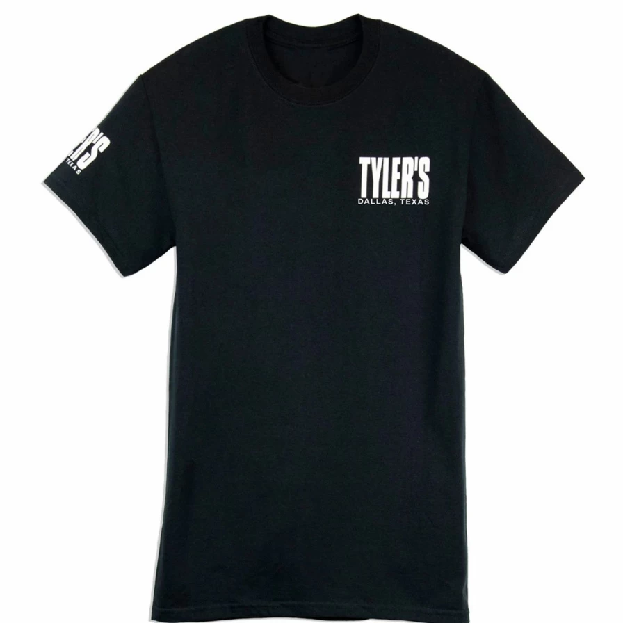 Dallas Themed Black and White T-Shirt by Tyler's - Stylish Unisex Tee