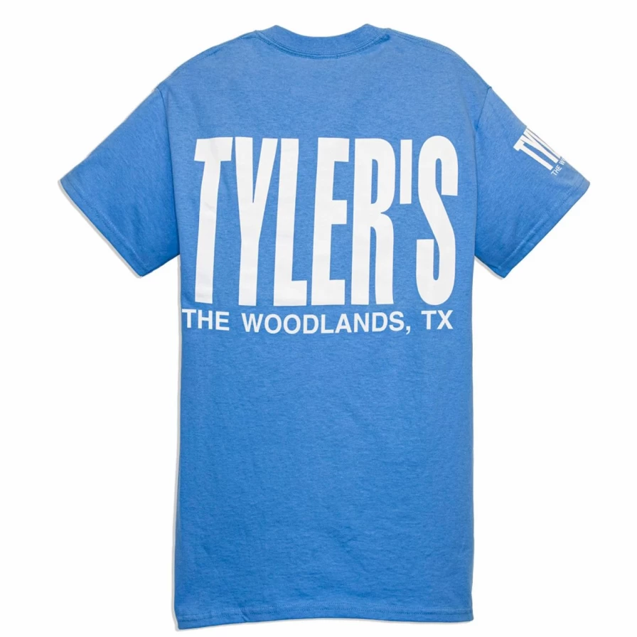"Stylish Light Blue and White T-Shirt | Casual Comfort Tee for Men and Women"