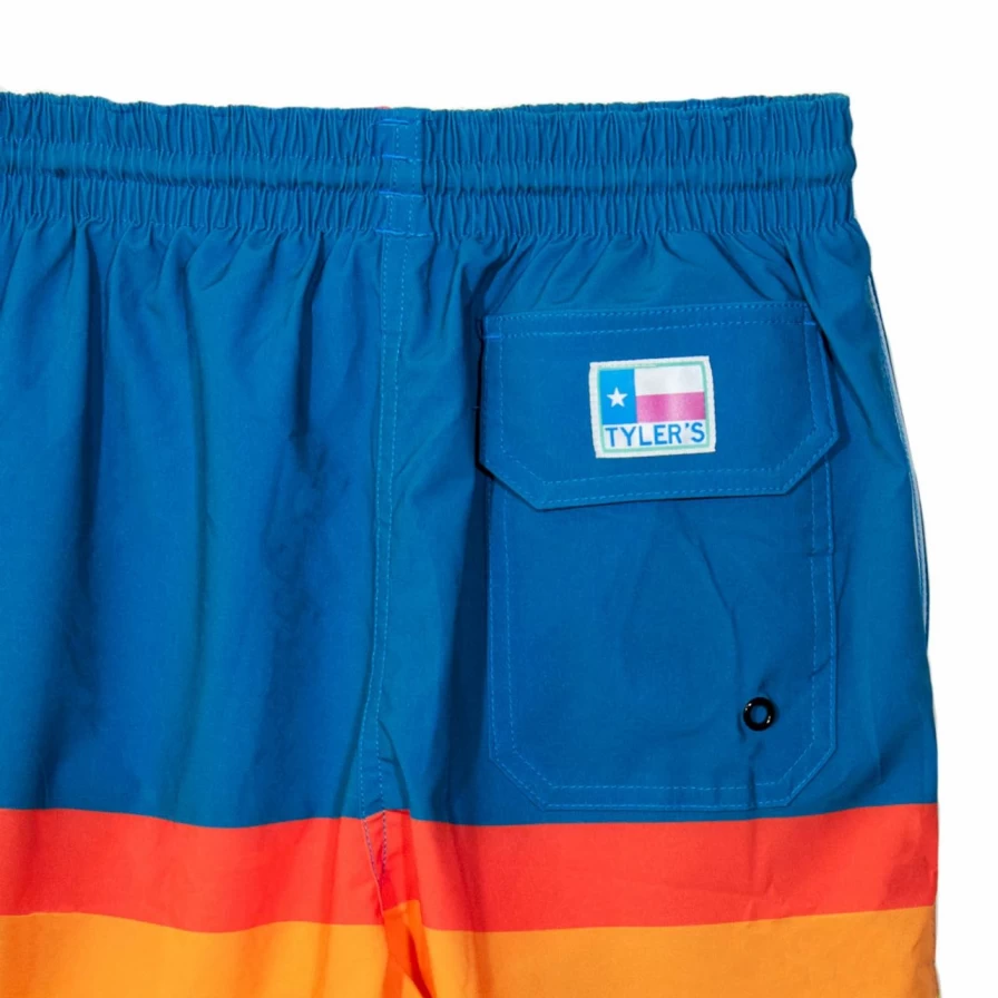 Men's Volley Shorts in Navy Fade - Tyler's Sundeck Dreams Swimwear