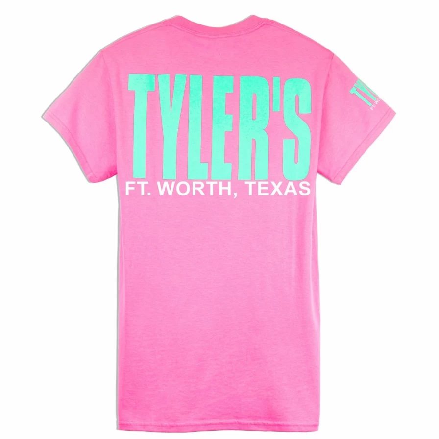 "Tyler's Azalea Bright Mint Green T-Shirt – Ft. Worth Graphic Tee"