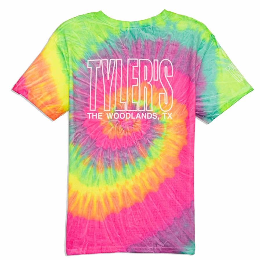 Kids' Mint Green Rainbow & White Graphic Tee with Outline Design - The Woodlands Collection