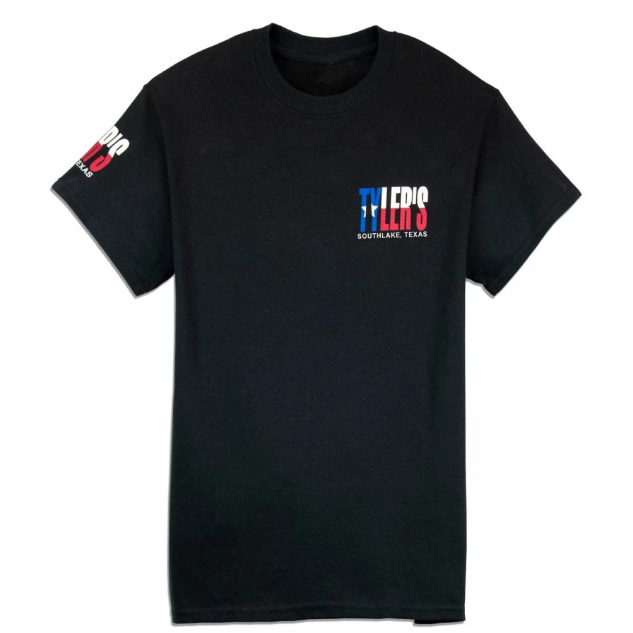 "Tyler's Texas Flag T-Shirt - Patriotic Southlake Graphic Tee for Men & Women"