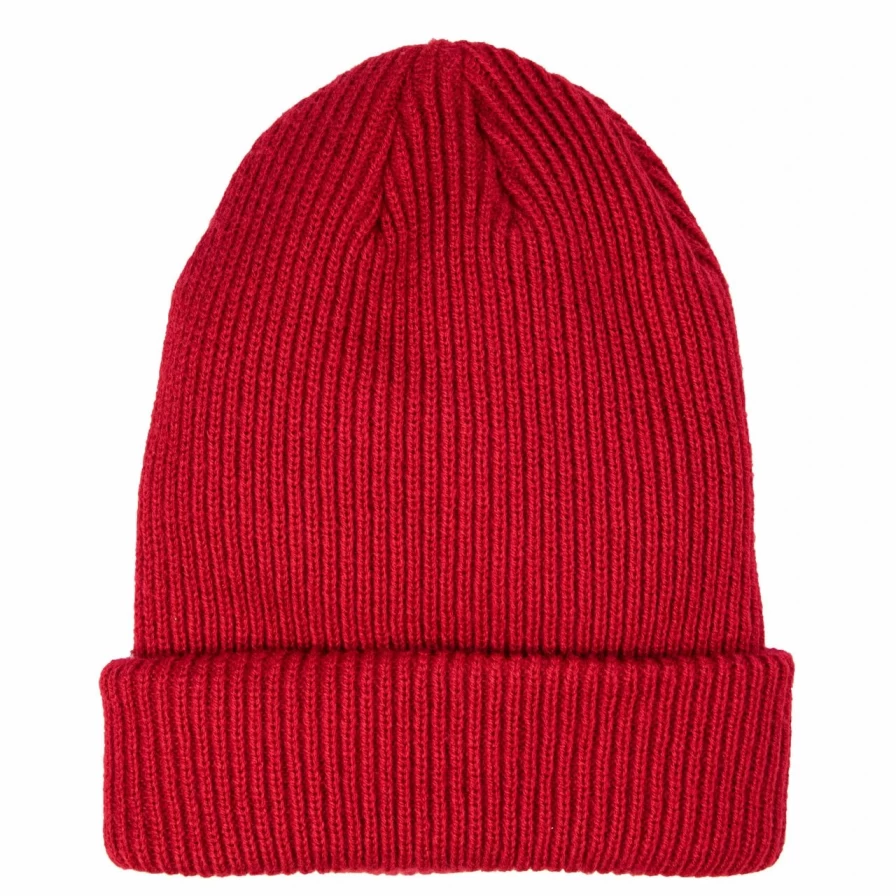 Vintage Red Texas Beanie - Classic Retro Style Winter Hat for Men & Women