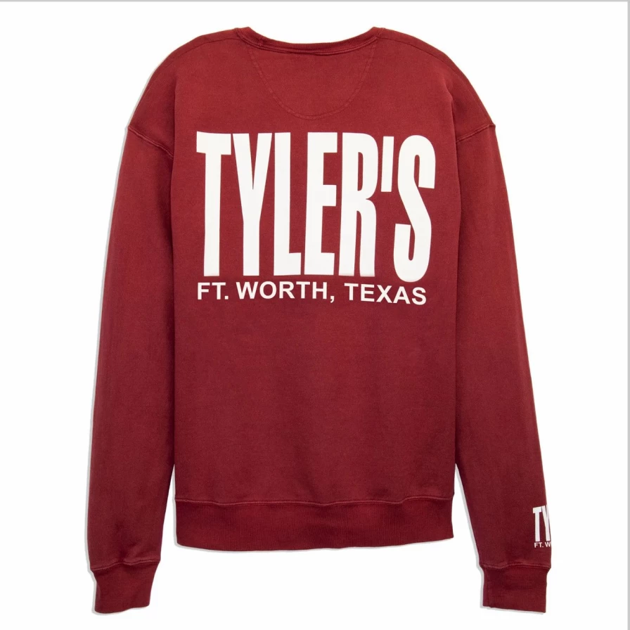 Vintage Comfort Color Cayenne Crewneck Sweatshirt - Tyler's Ft. Worth Collection
