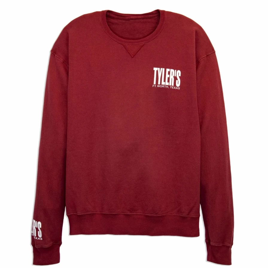 Vintage Comfort Color Cayenne Crewneck Sweatshirt - Tyler's Ft. Worth Collection