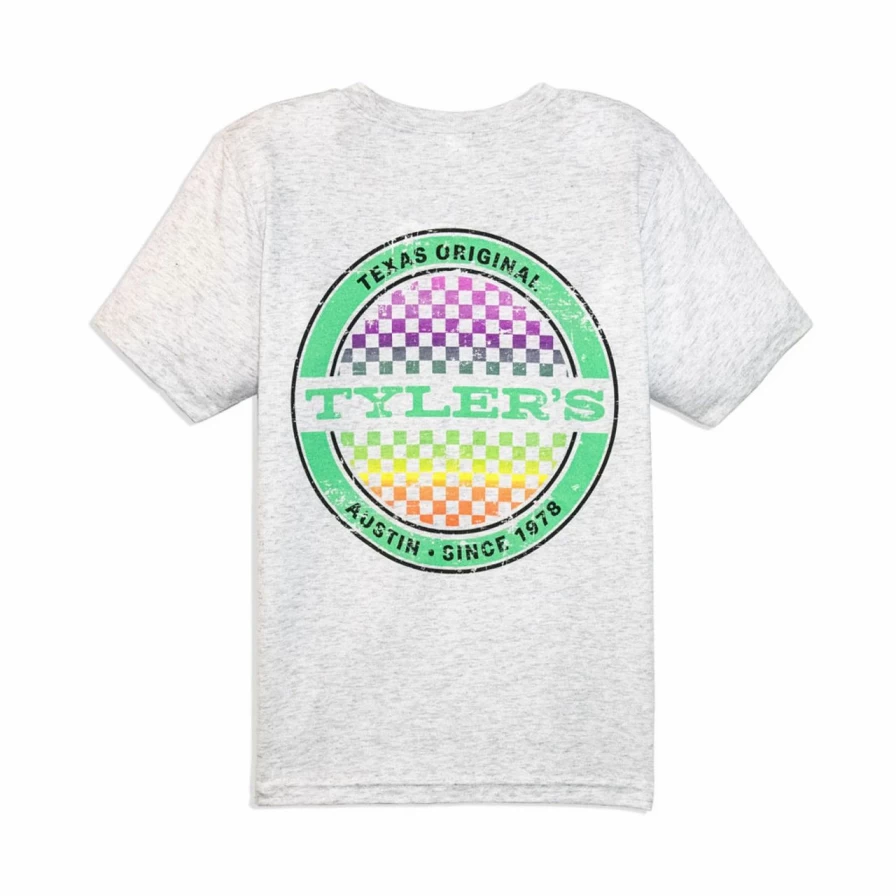 Kids' White Ritchie Tee - Comfortable & Stylish Casual T-Shirt for Boys and Girls