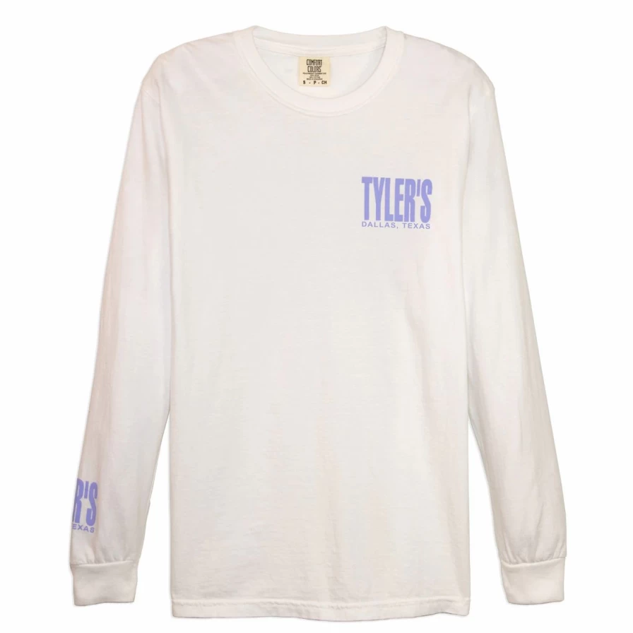 Vintage Dallas Long Sleeve T-Shirt Retro Graphic Tee 90s Inspired Top