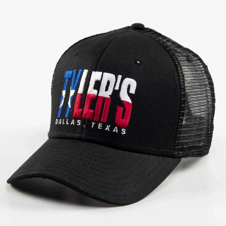 "Dallas Texas Flag Trucker Hat - Stylish Adjustable Cap for Men & Women"