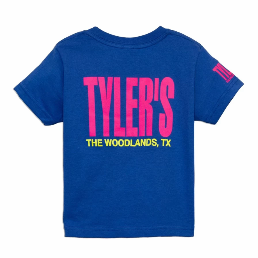 "Royal and Pink Toddler's Tyler Tee for Boys and Girls – The Woodlands Collection"