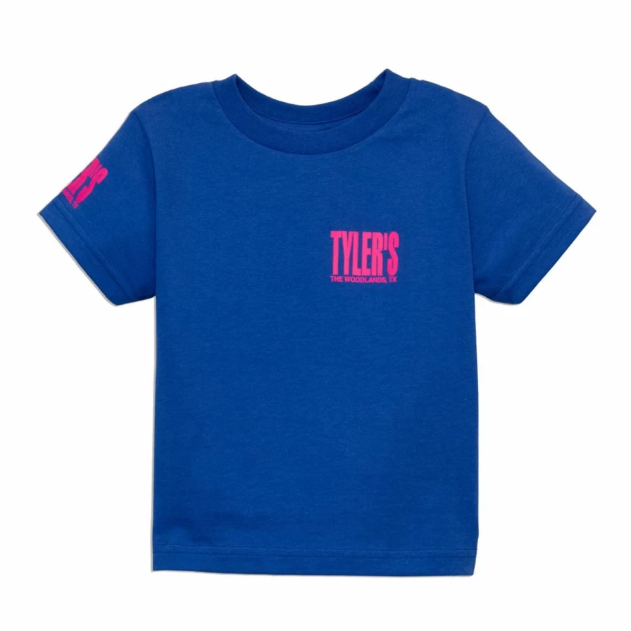 "Royal and Pink Toddler's Tyler Tee for Boys and Girls – The Woodlands Collection"