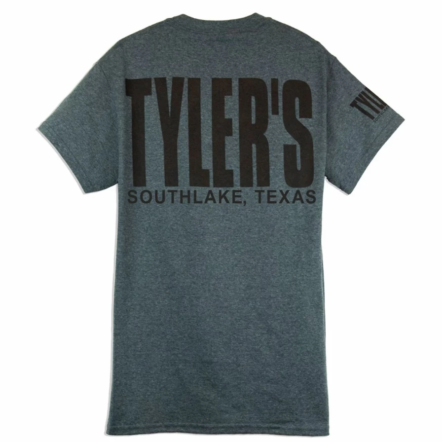 "Southlake Dark Heather/Black T-Shirt - Premium Comfort Tee for Men & Women"