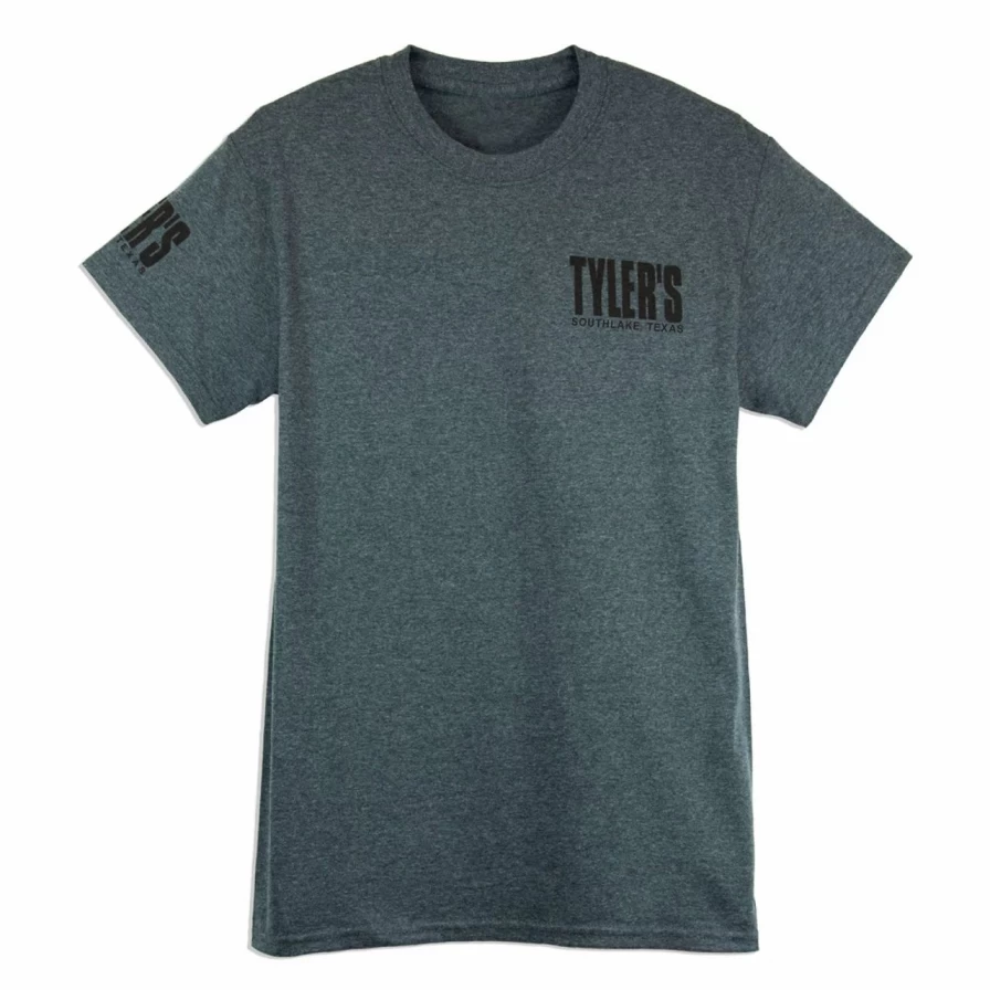 "Southlake Dark Heather/Black T-Shirt - Premium Comfort Tee for Men & Women"