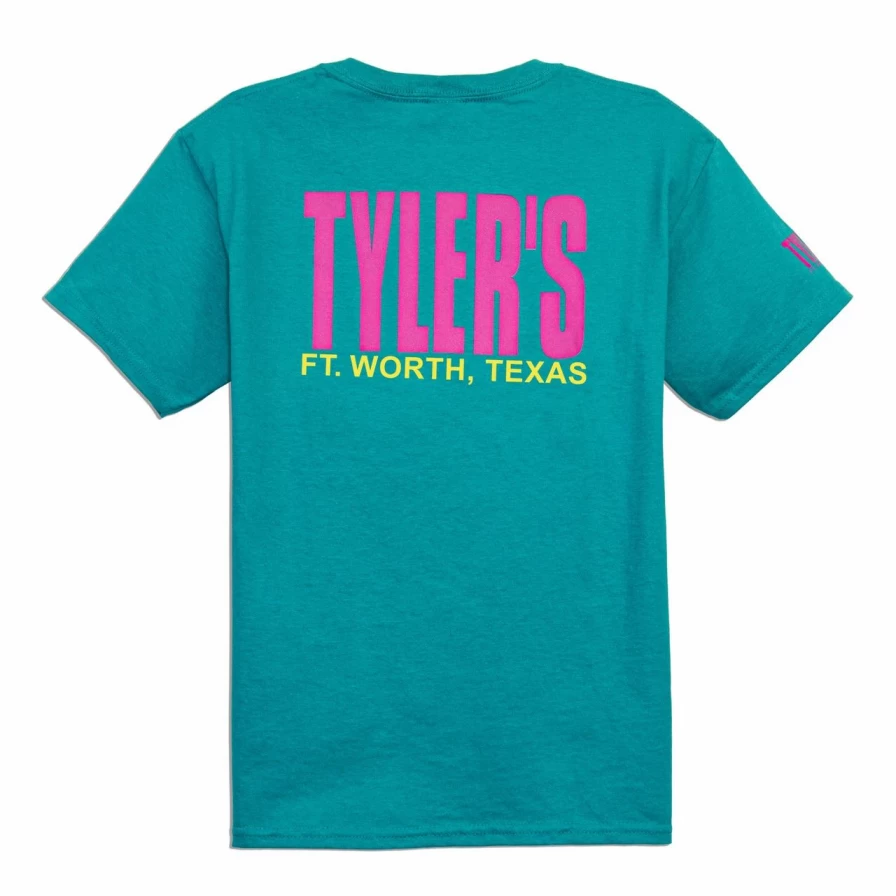 Kids' Tyler's Jade and Heliconia Print T-Shirt - Fun and Stylish Tee for Children