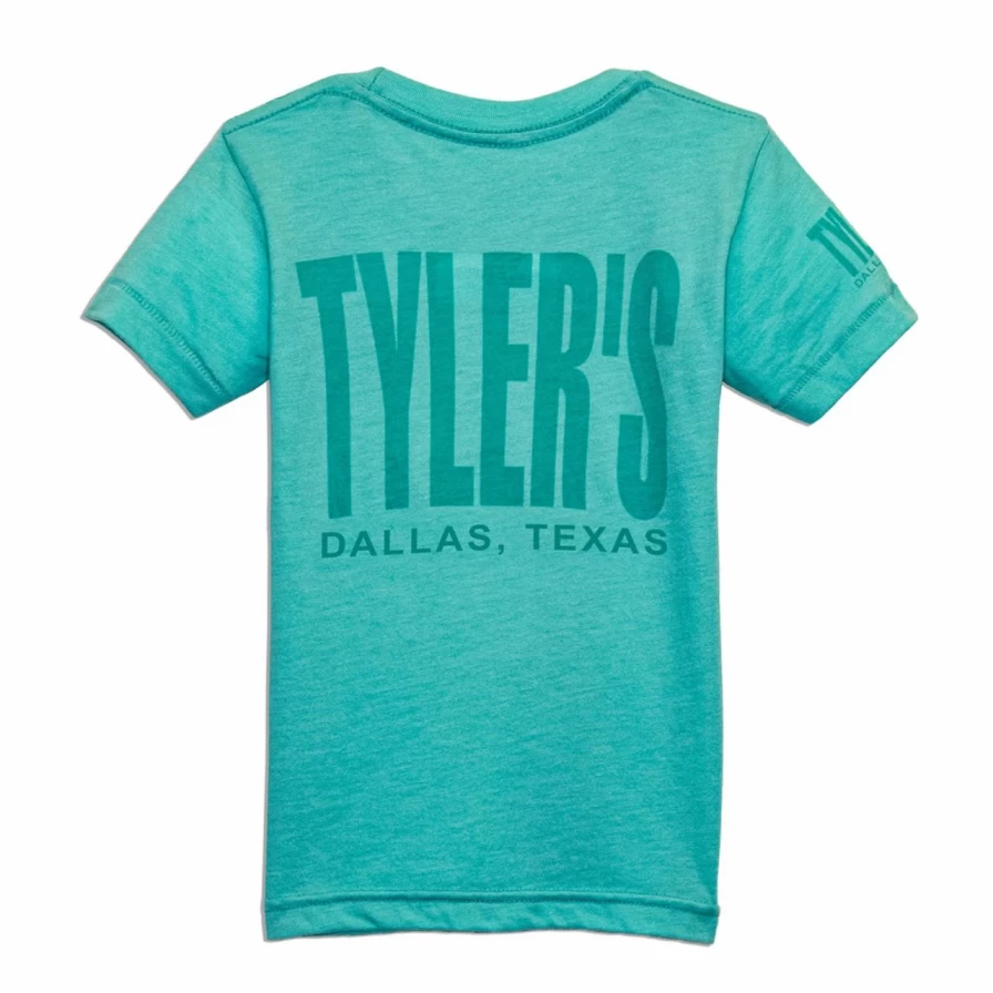 "Toddler's Seafoam Green Heather Short Sleeve Tee by Tyler's Dallas"