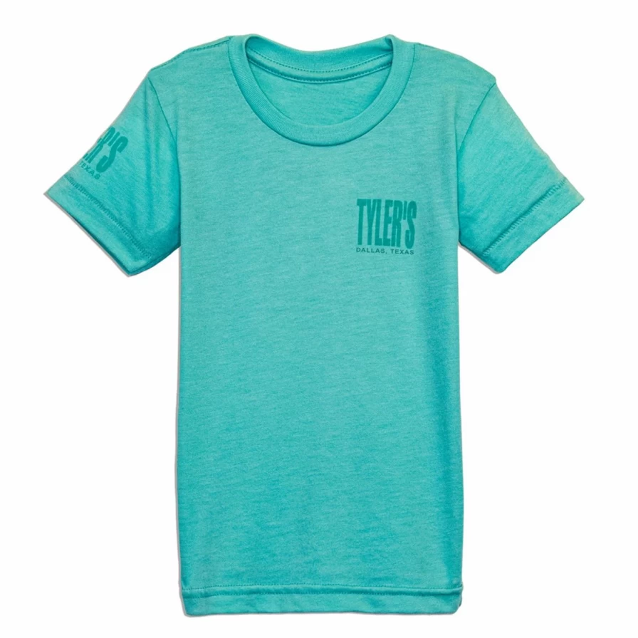 "Toddler's Seafoam Green Heather Short Sleeve Tee by Tyler's Dallas"