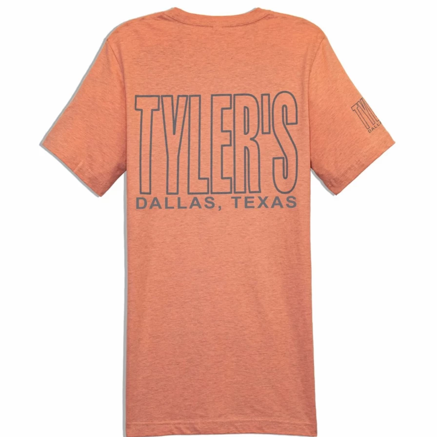 Tyler's Prism Sunset Cool Grey Outline T-Shirt Dallas Vintage Graphic Tee Streetwear Fashion