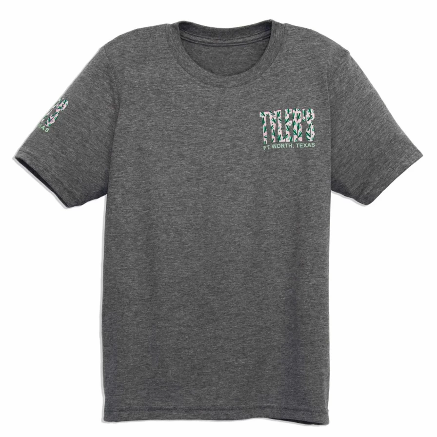 "Cactus Print Kids' T-Shirt - Fun Cactus Design Track Tee for Boys & Girls"
