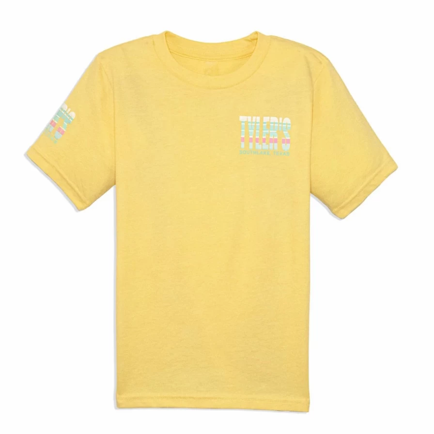 Kids' Tyler's Banana Cream & Stripe Multi-Color Tee | Southlake Collection