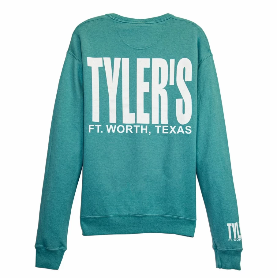"Comfort Wash Sweatshirt - Soft Spanish Moss Design - Fort Worth Inspired Apparel"