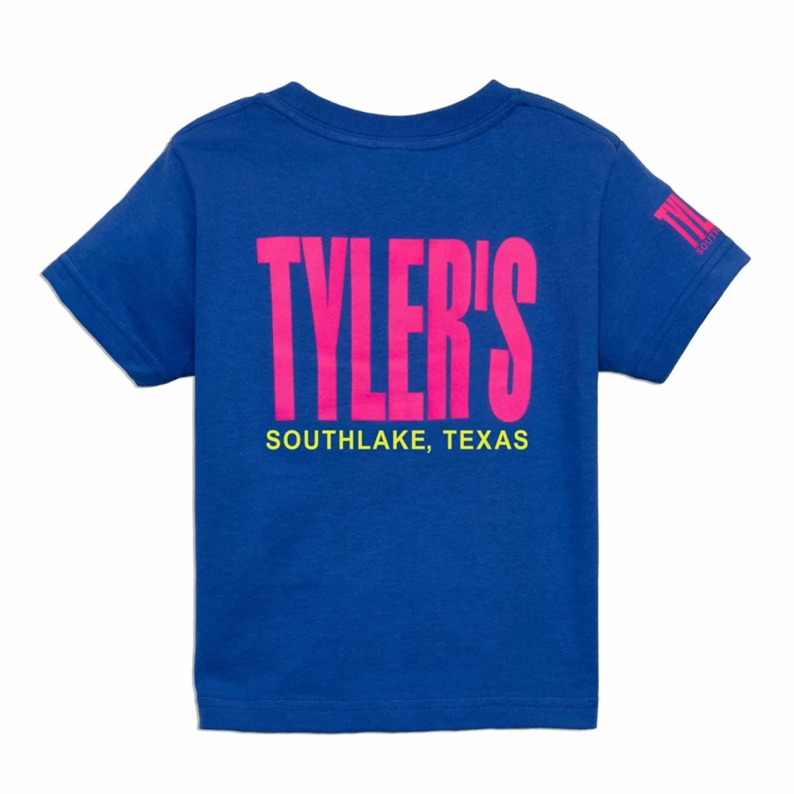 "Royal and Pink Toddler's Tyler Tee - Southlake Collection for Kids"