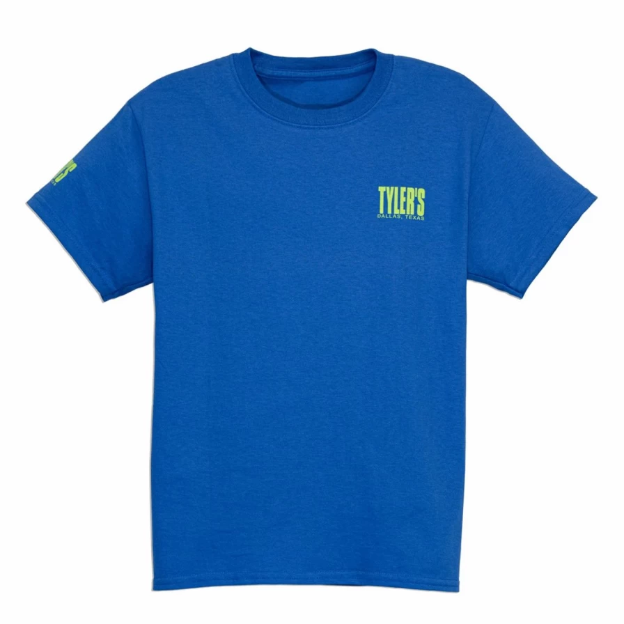 Kids' Royal & Lime Green Graphic Tee - Dallas Themed Tyler's Brand T-Shirt