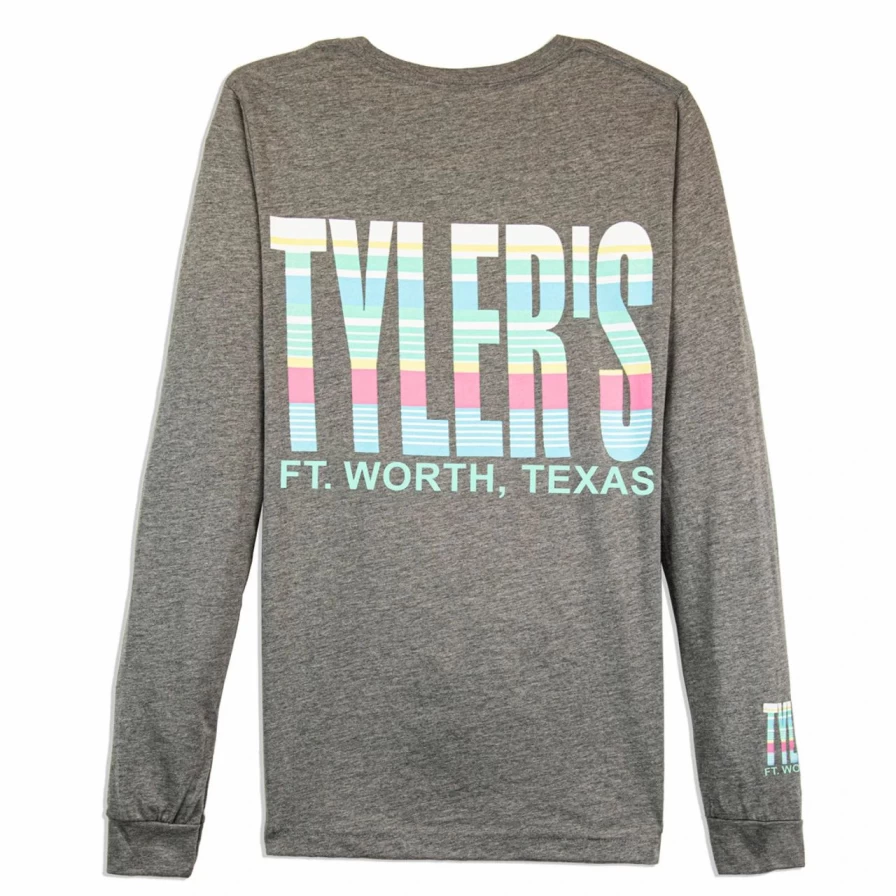 Men's Stylish Long Sleeve Multi-Stripe T-Shirt - Casual Comfort Fit Tee
