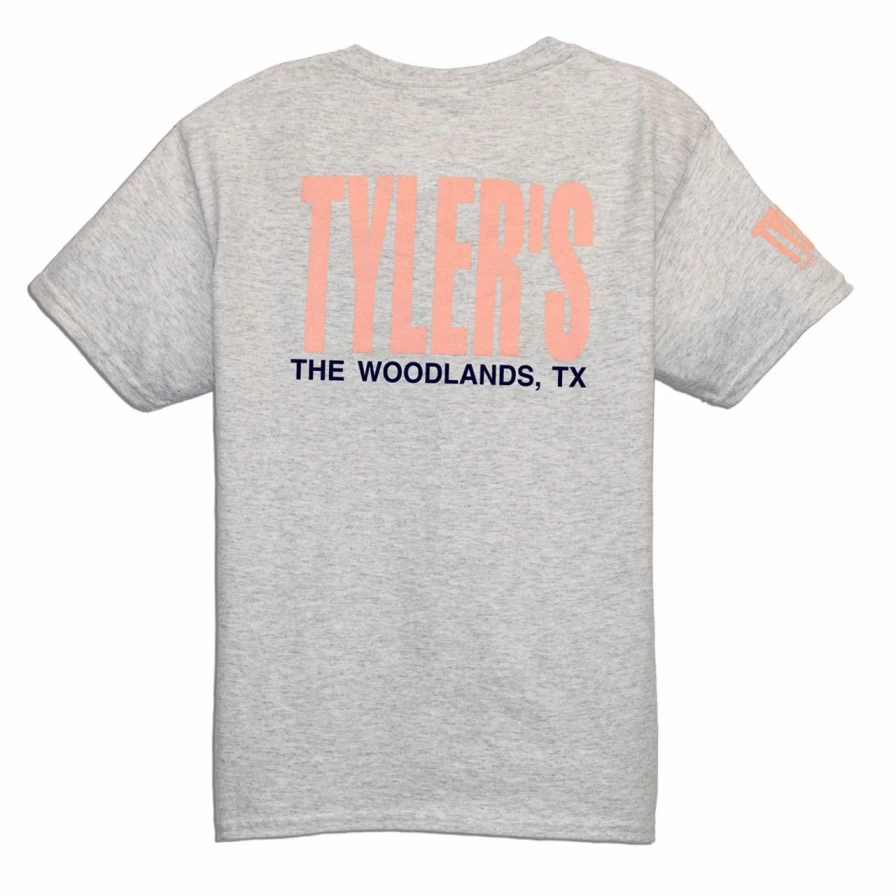 Kids' Tyler's Ash Pink T-Shirt - The Woodlands Collection