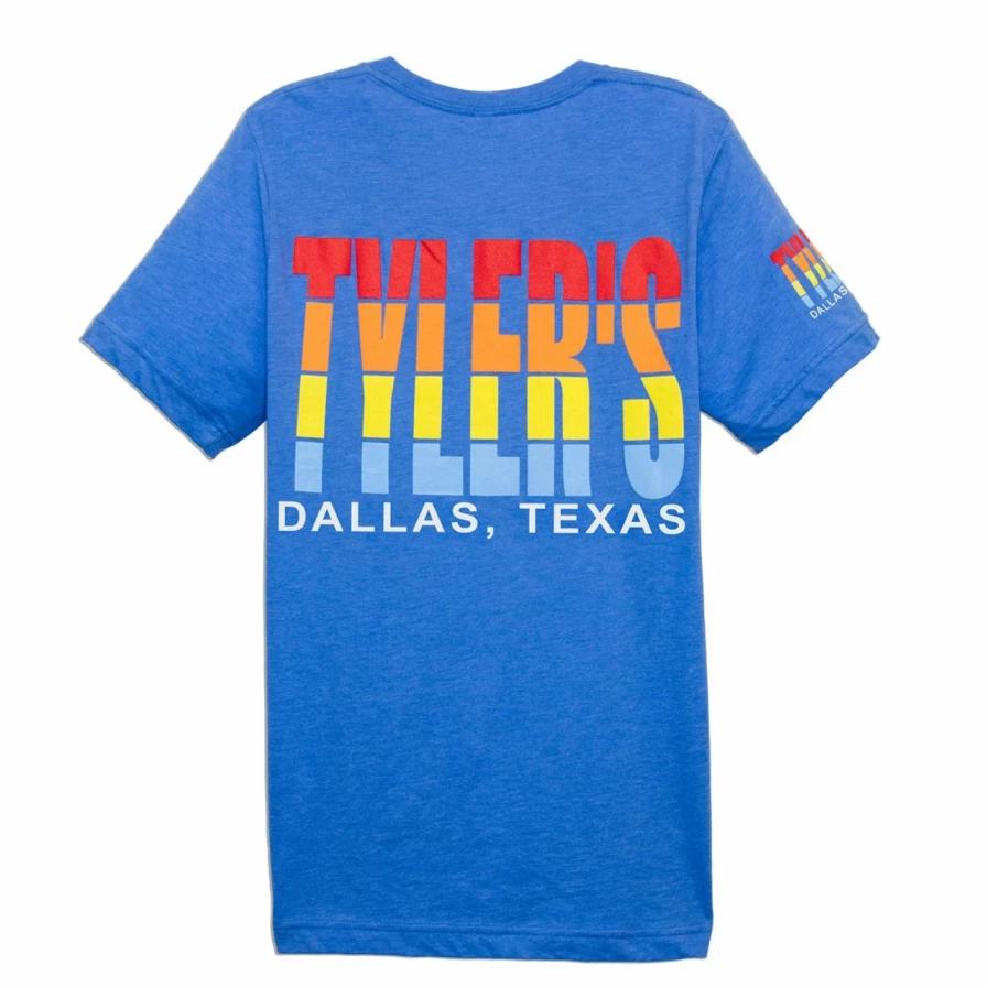 "Tyler's Classic Sailboat Stripe T-Shirt - Dallas Inspired Casual Tee"