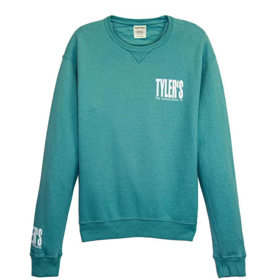 "Stylish Comfort Wash Sweatshirt with Spanish Moss Design for Men and Women"
