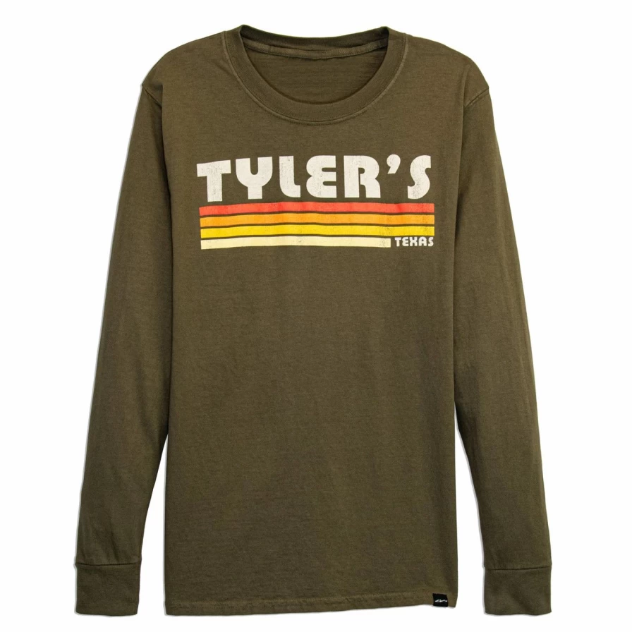 Tyler's Bueller Cactus Green Long Sleeve T-Shirt