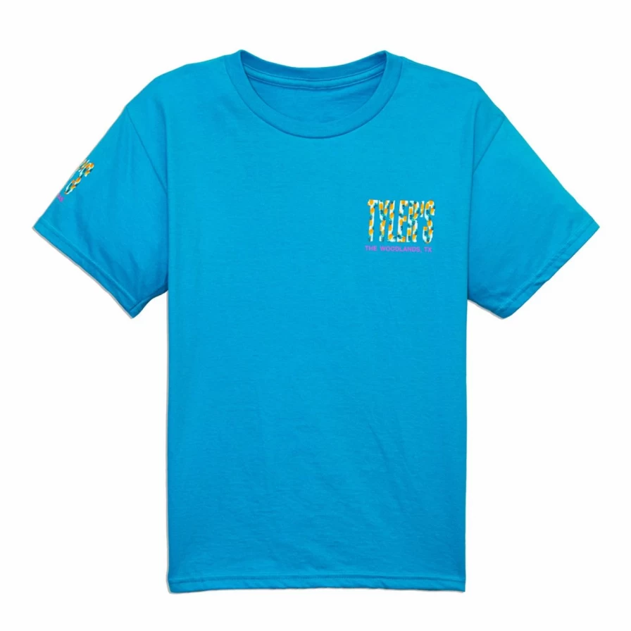 Kids' Pineapple Print Tyler's Lagoon T-Shirt - The Woodlands Collection