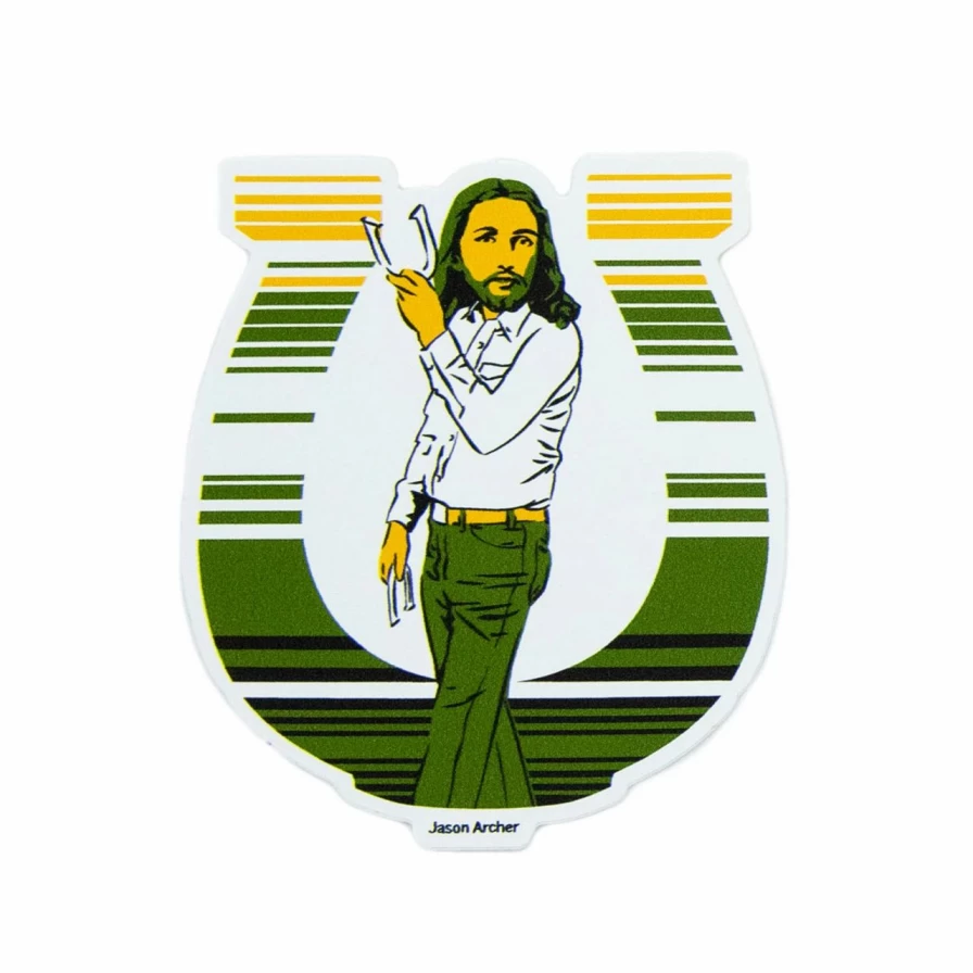 "Jason Archer 'As Luck Would Have It' Multi-Color Decorative Sticker"