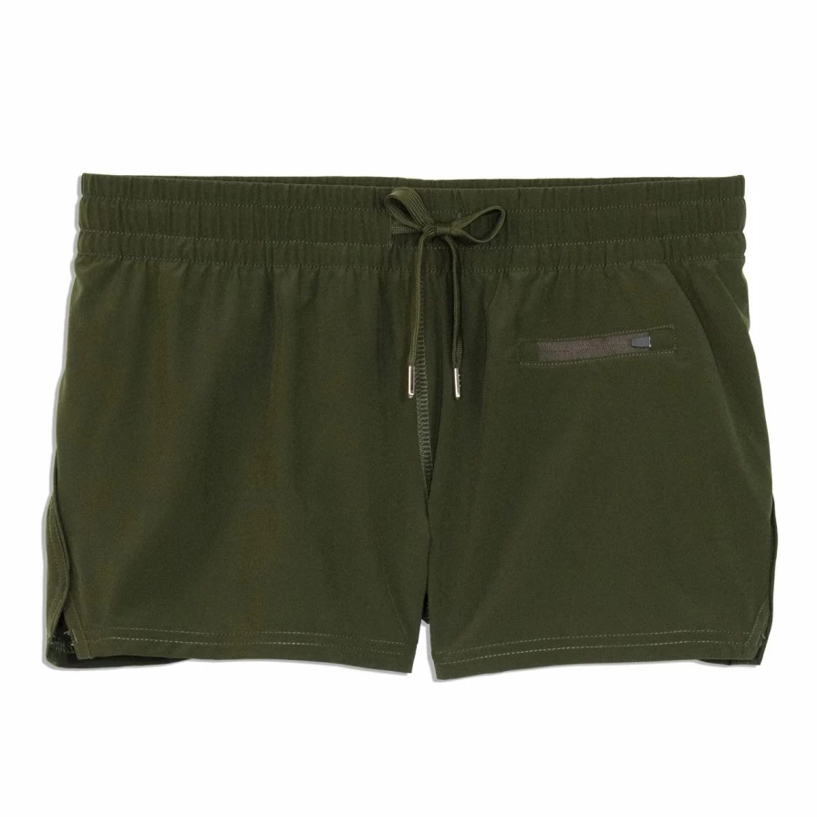 Women's Olive City Shorts - Comfortable Casual Shorts for Urban Style