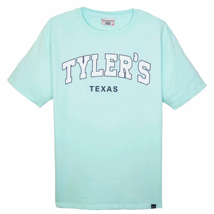 Vintage Arch Varsity Tee - Retro Tyler's Style Cotton T-Shirt for Men & Women