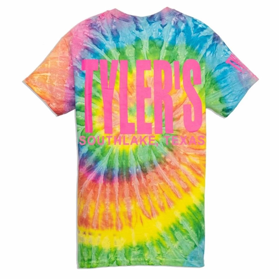 "Stylish Heliconia Tie-Dye T-Shirt for Men and Women - Southlake Collection"