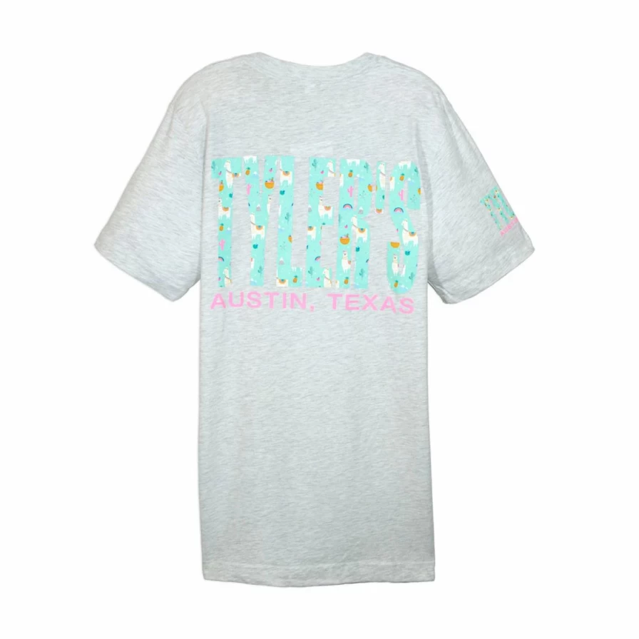 "Stylish Tyler's Llama Graphic T-Shirt for Men and Women - Soft Cotton Casual Tee"