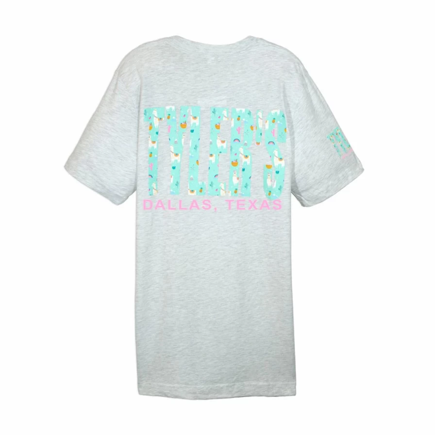 "Stylish Tyler's Llama Graphic T-Shirt for Men and Women - Soft Cotton Casual Tee"